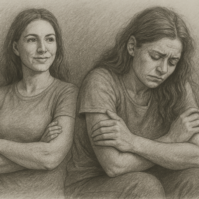 Strong on the Outside, Starving on the Inside 2 Strong spirit, fragile frame woman